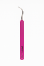 Load image into Gallery viewer, Hot Pink Fiber Grip Tweezers