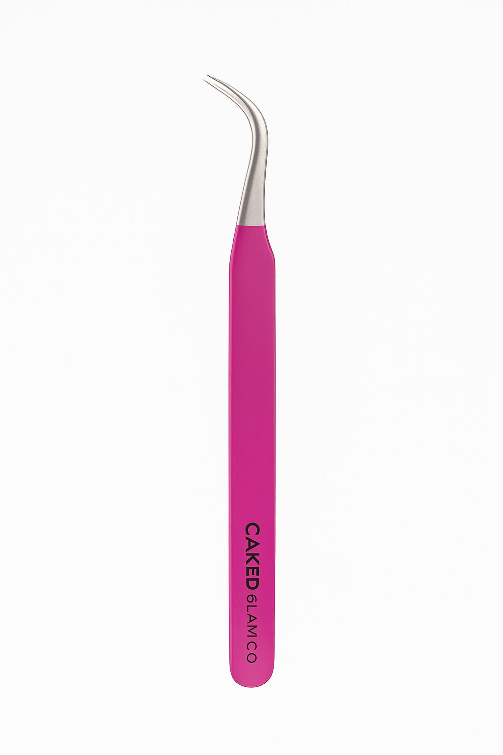 Hot Pink Fiber Grip Tweezers